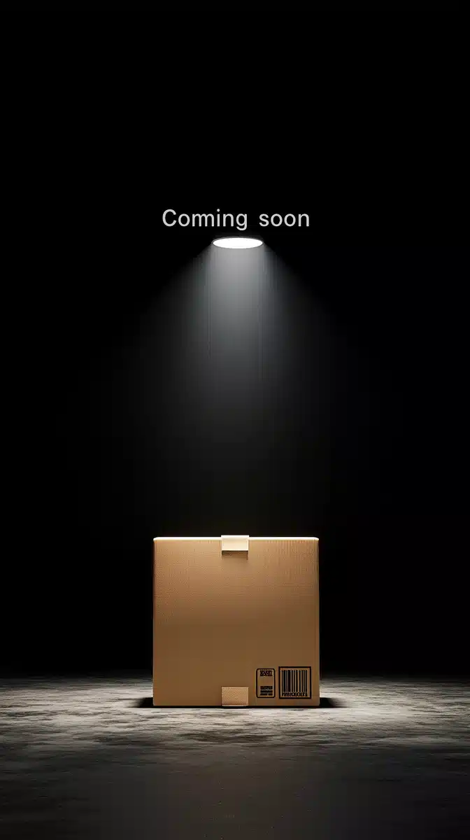 Minimalist Parcel Spotlight Midjourney提示词