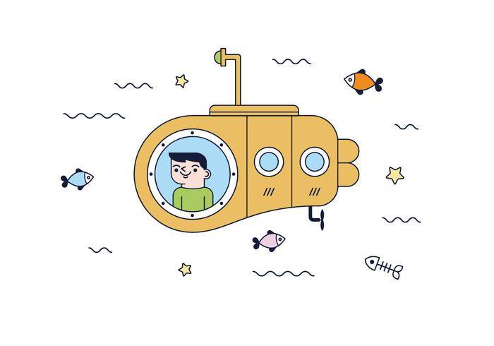 免费潜艇矢量