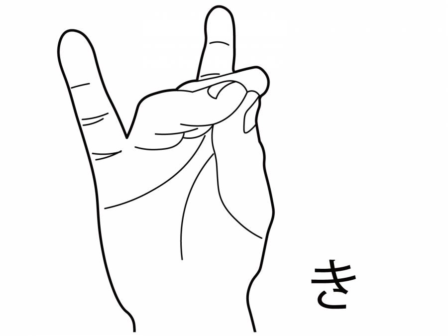 手语