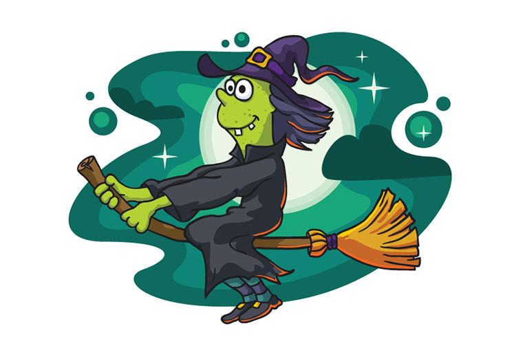 Free-Halloween-Vector-Characters-Set（万圣节）