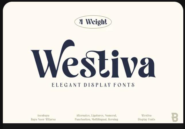 Westiva Fonts Family