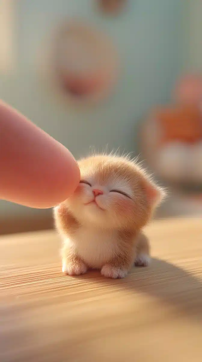 Hyper-Realistic Kitten Portrait Midjourney提示词