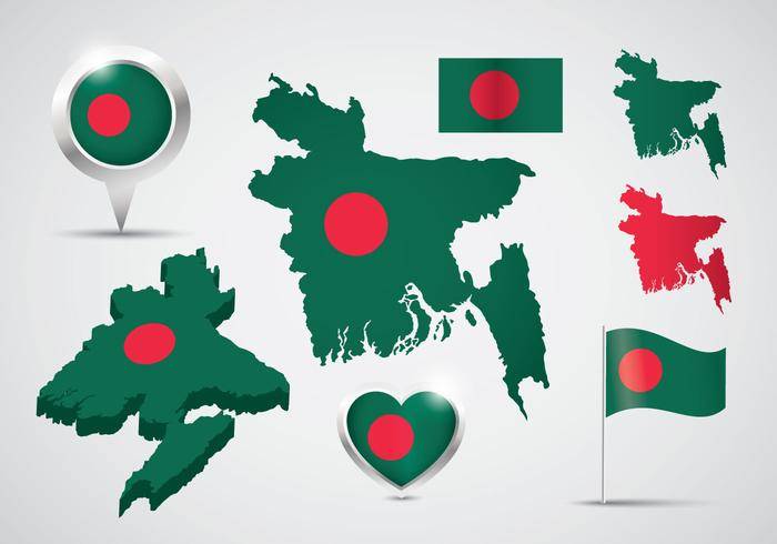 免费孟加拉国矢量包