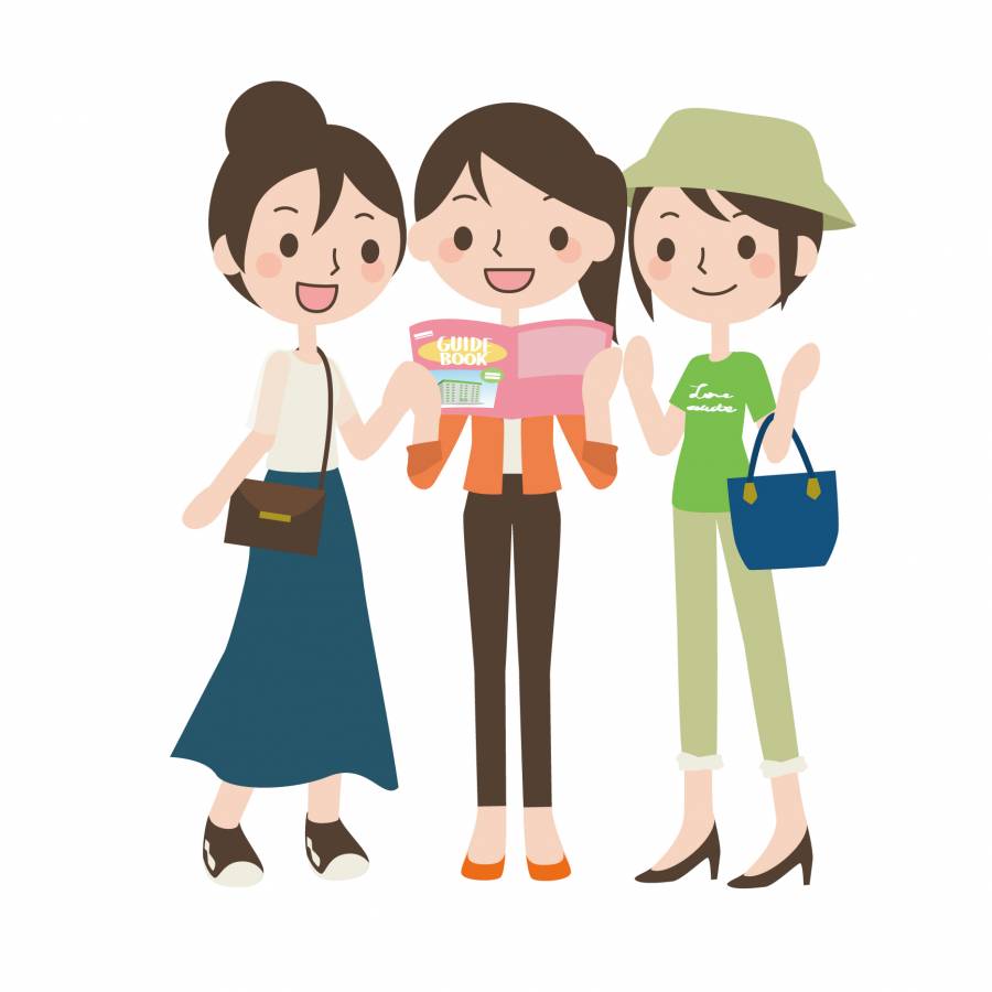 女三人旅