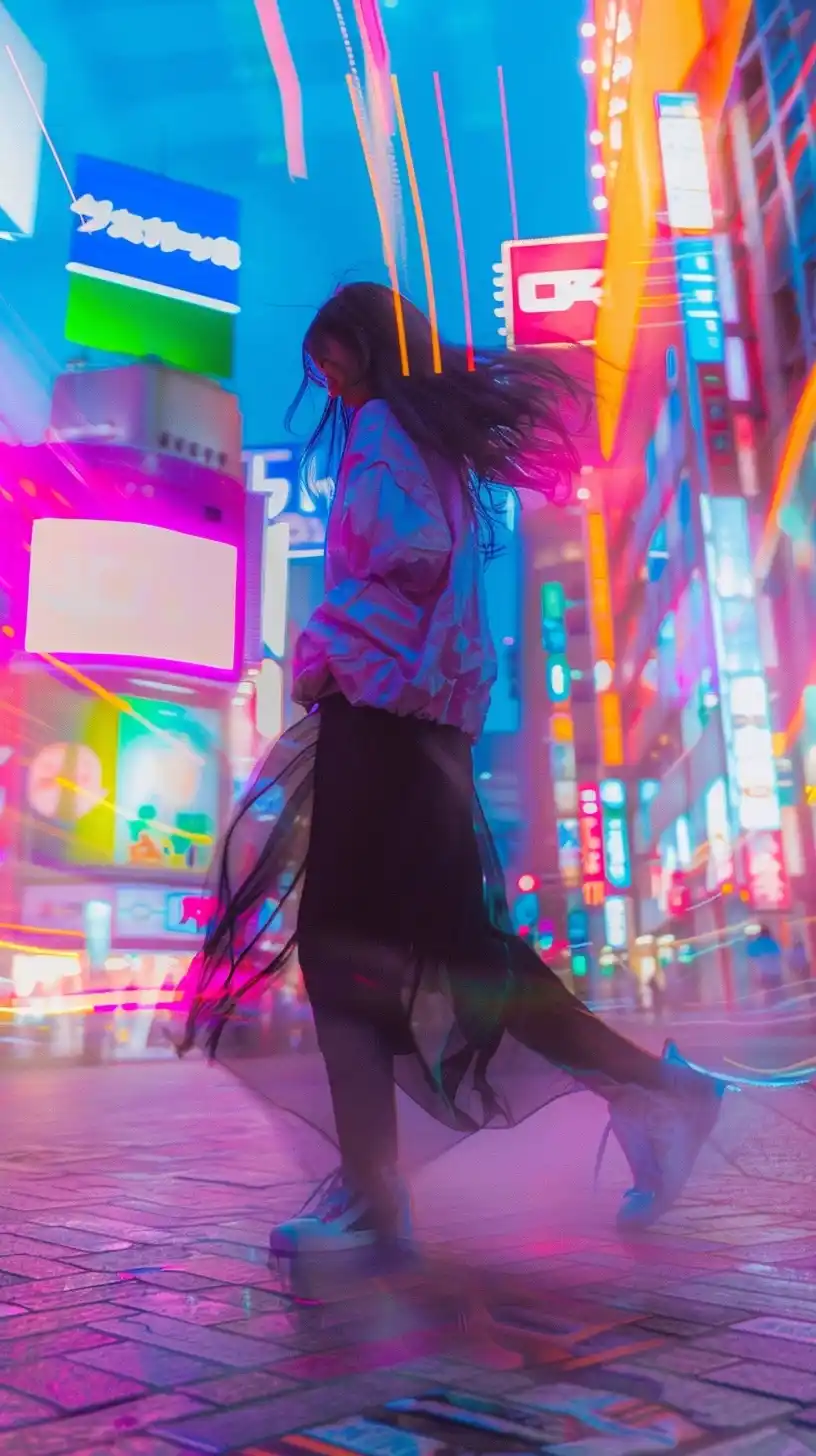 Tokyo Street Dance Art Midjourney提示词