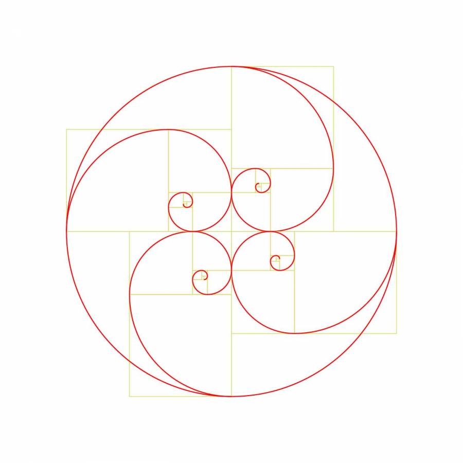 黄金比例图矢量