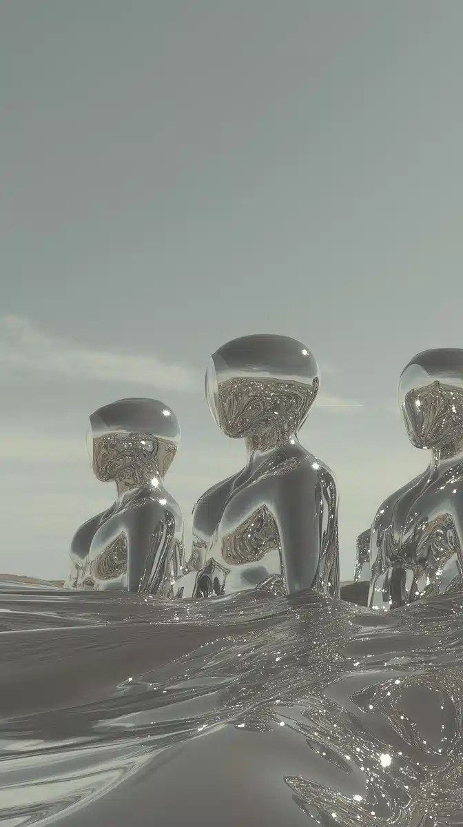 Mercury Figures at Work Midjourney提示词