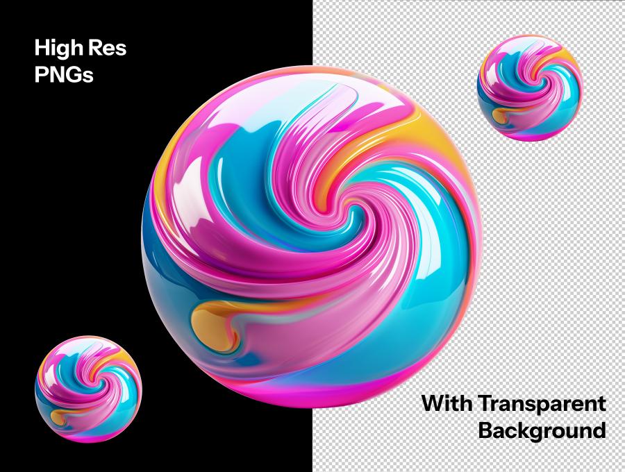 Free Spheres Texture Pack 35个高级球体
