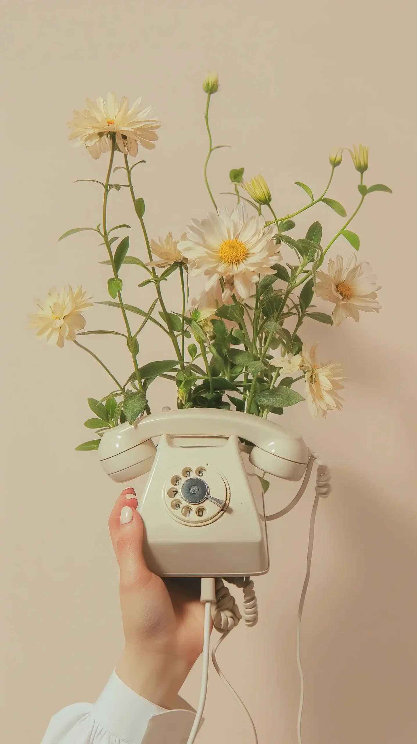 Minimalist Floral Phone Midjourney提示词
