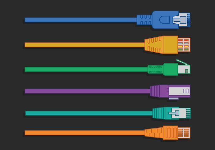 RJ45矢量