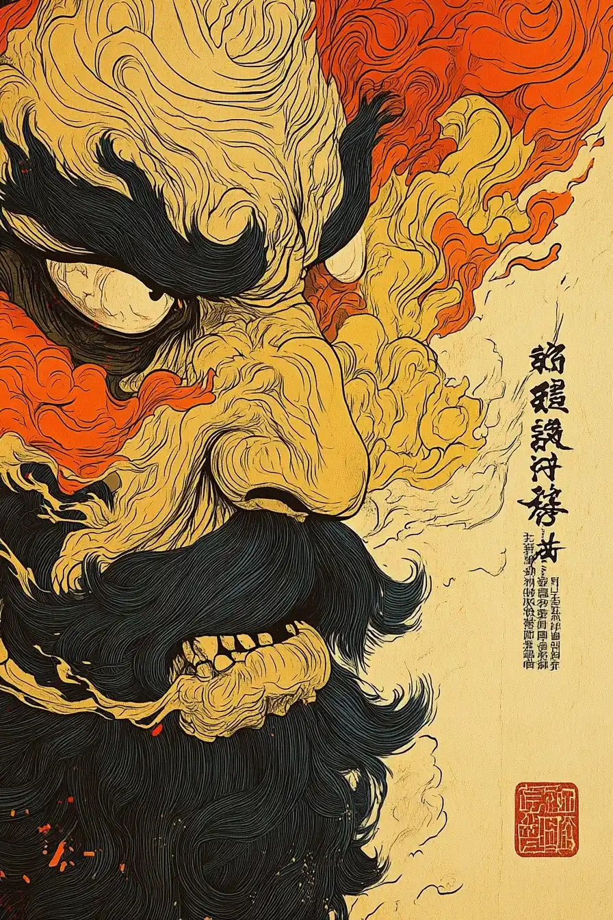 Eldritch Woman in Drer Style Midjourney提示词