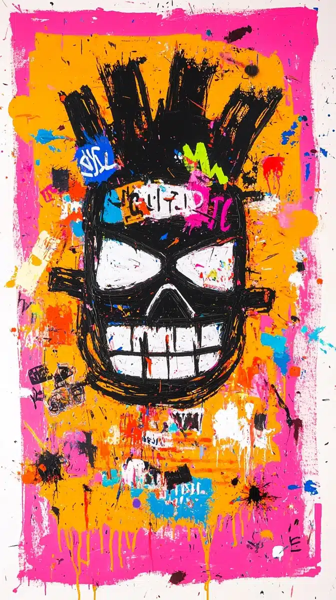 Abstract Expressionist Capitalism Midjourney提示词
