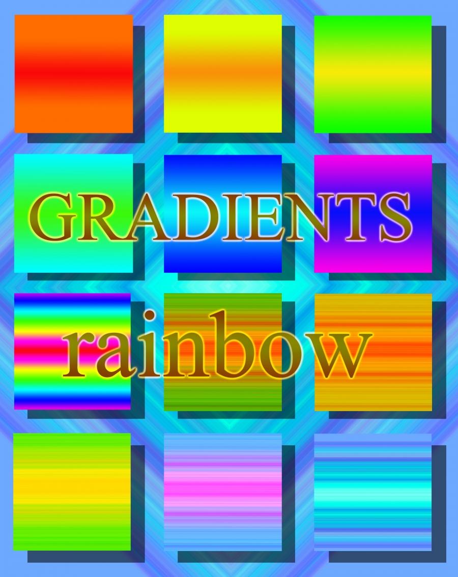 Photoshop&nbsp;彩虹渐变