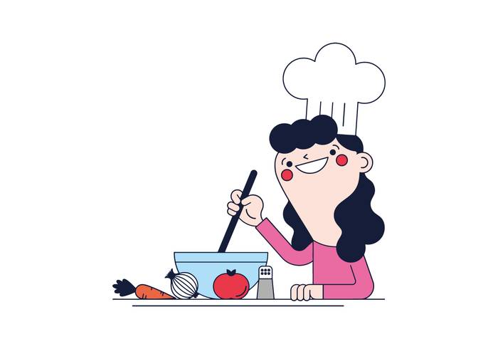 免费的烹饪矢量