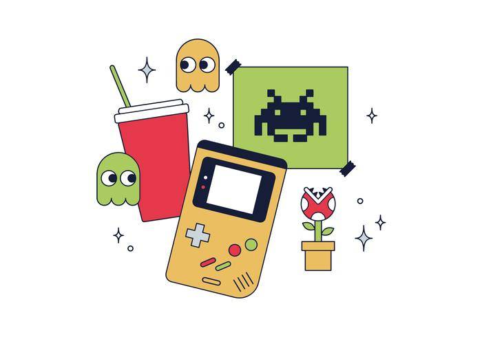 免费的Gameboy矢量