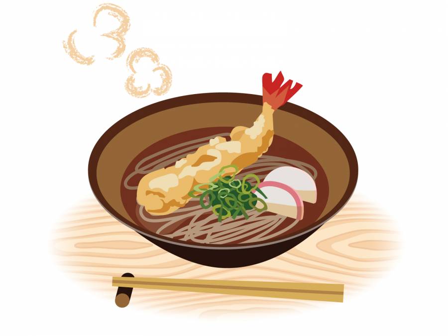 toshikoshi荞麦面图像