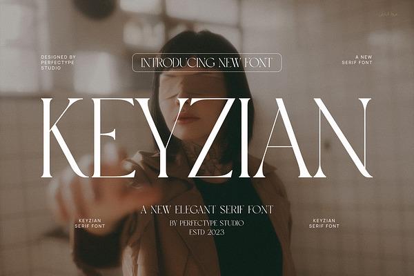 Keyzian Elegant & Minimalist Serif