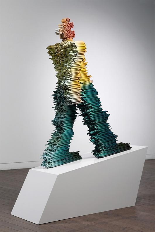 pvc管的雕塑由kangduckbong