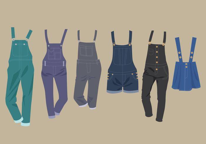 工作服设计矢量