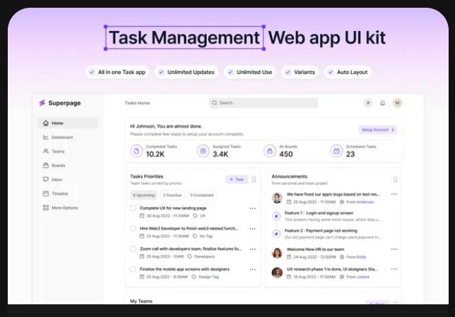 Task and Project Management App