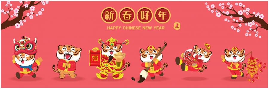 26款精选虎年矢量素材2022不同画风的虎年素材