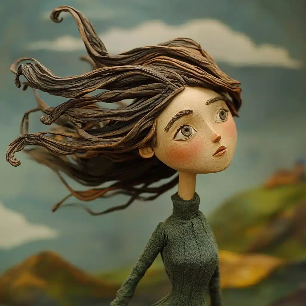 Claymation Cindys Adventures Midjourney提示词