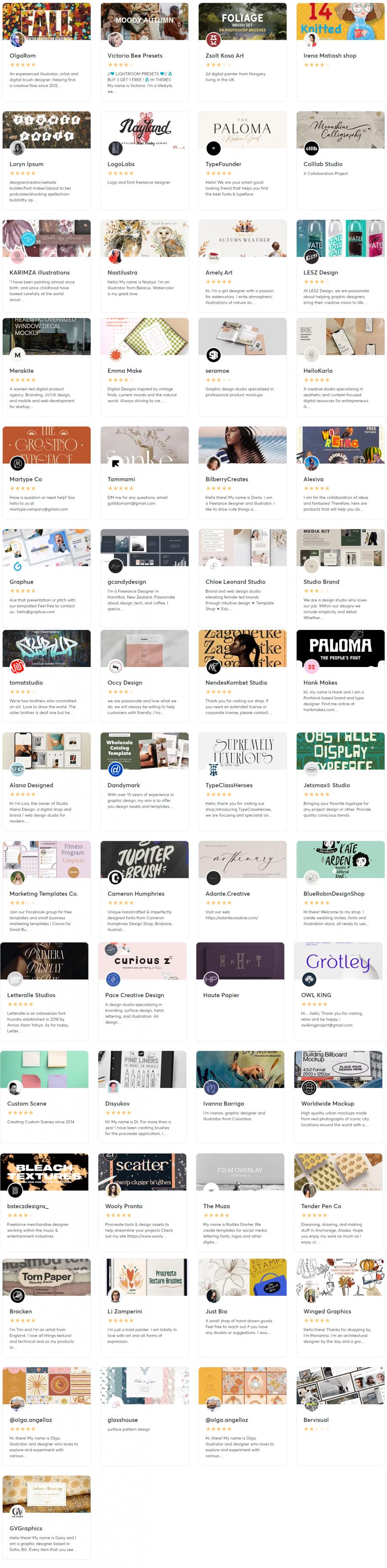 2024年的10月creativemarket.com网站分享价值高达 1000 美元的素材资源打包下载