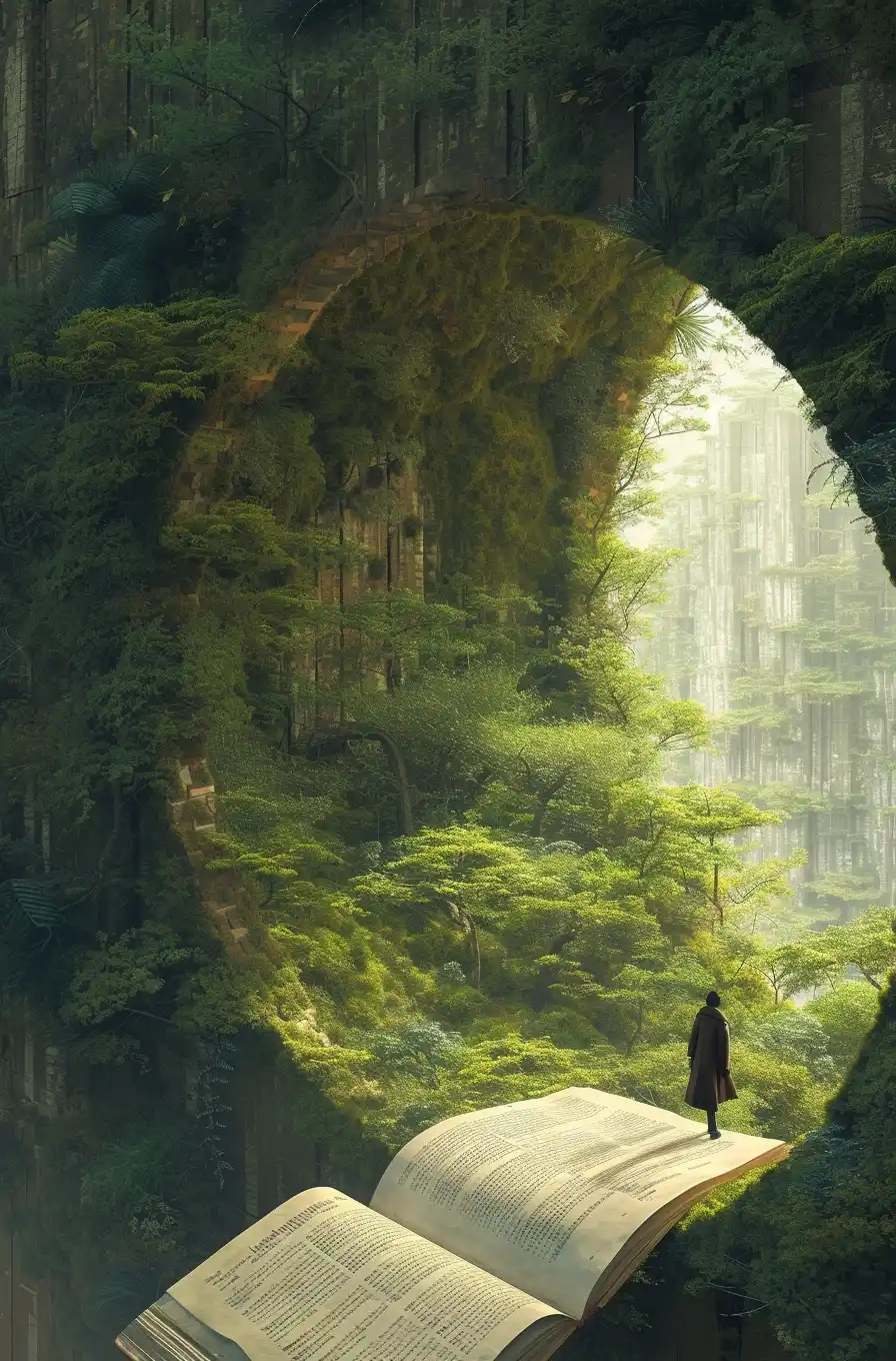 Japanese Book Walker Midjourney提示词