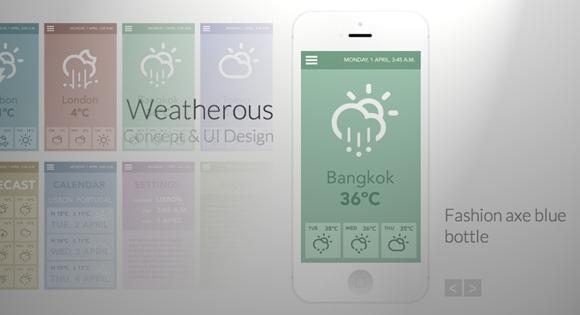 APP SHOWCASE WITH GRID OVERLAY