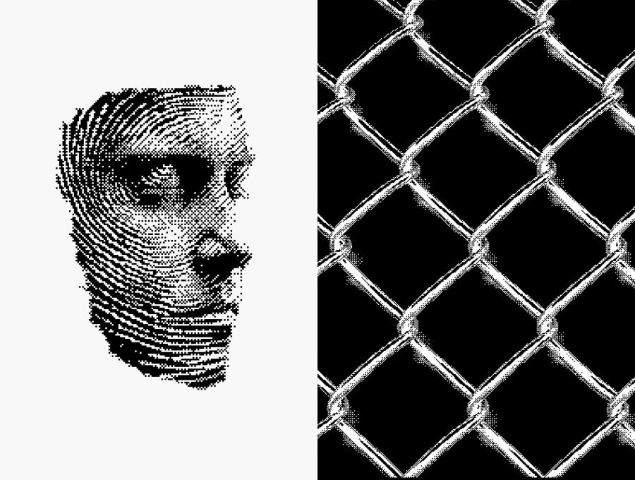 Dithering Bitmap Vector Shapes Collection未来主义，科幻和古代文明在这个包里等着你。