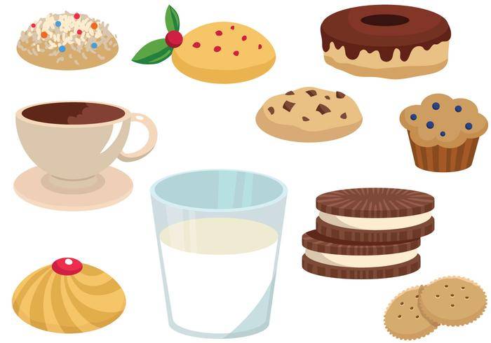 免费的Cookie矢量