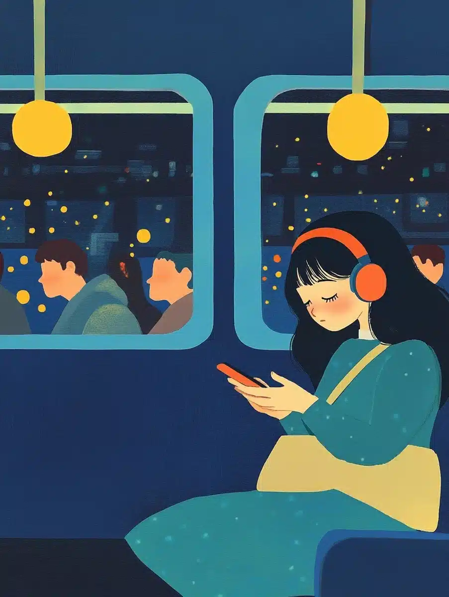 Realistic Subway Scene Sarenur Midjourney提示词