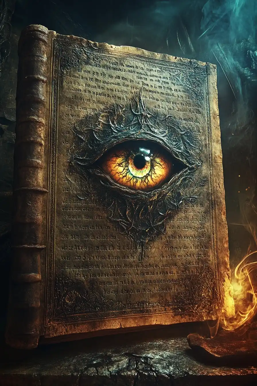 Antique Magic Book Art Midjourney提示词