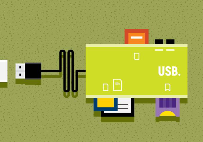 USB矢量图