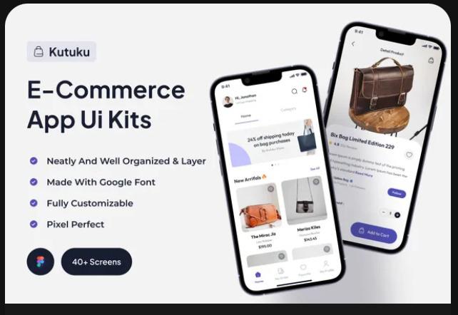 Kutuku - E-Commerce App Ui Kits