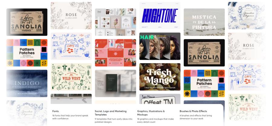 【打包资源】来自CreativeMarket网站的2026年7月份49套素材资源打包下载