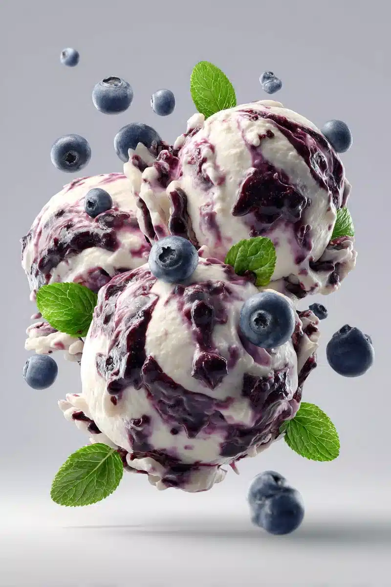 Realistic Ice Cream Poster Midjourney提示词