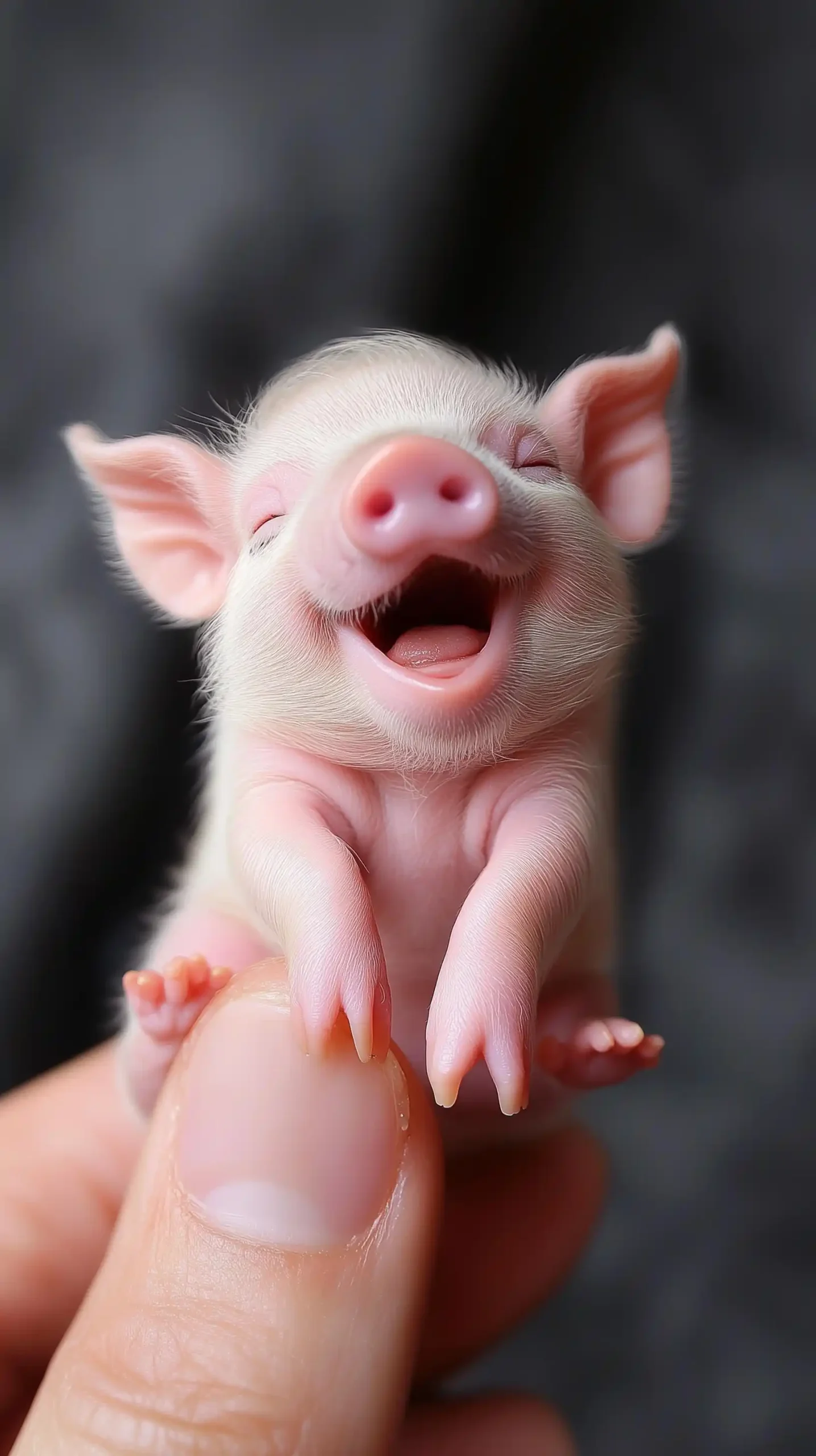 Realistic Tiny Piglet Portrait Midjourney提示词
