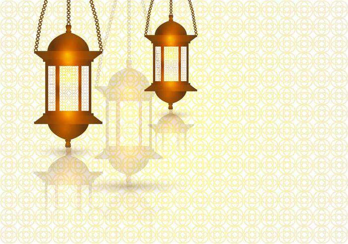 在背景模板的Ramadhan光
