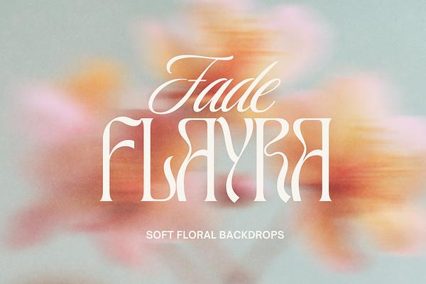 FLAYRA 30 Blurry Abstract Florals