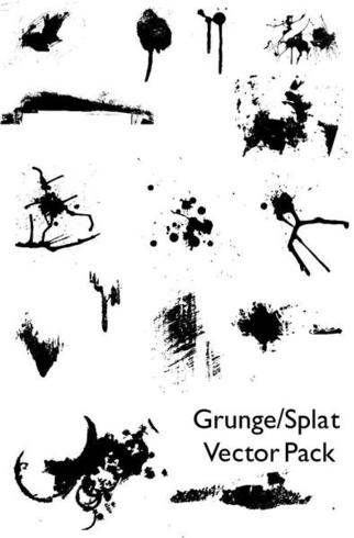 Grunge /啪矢量包