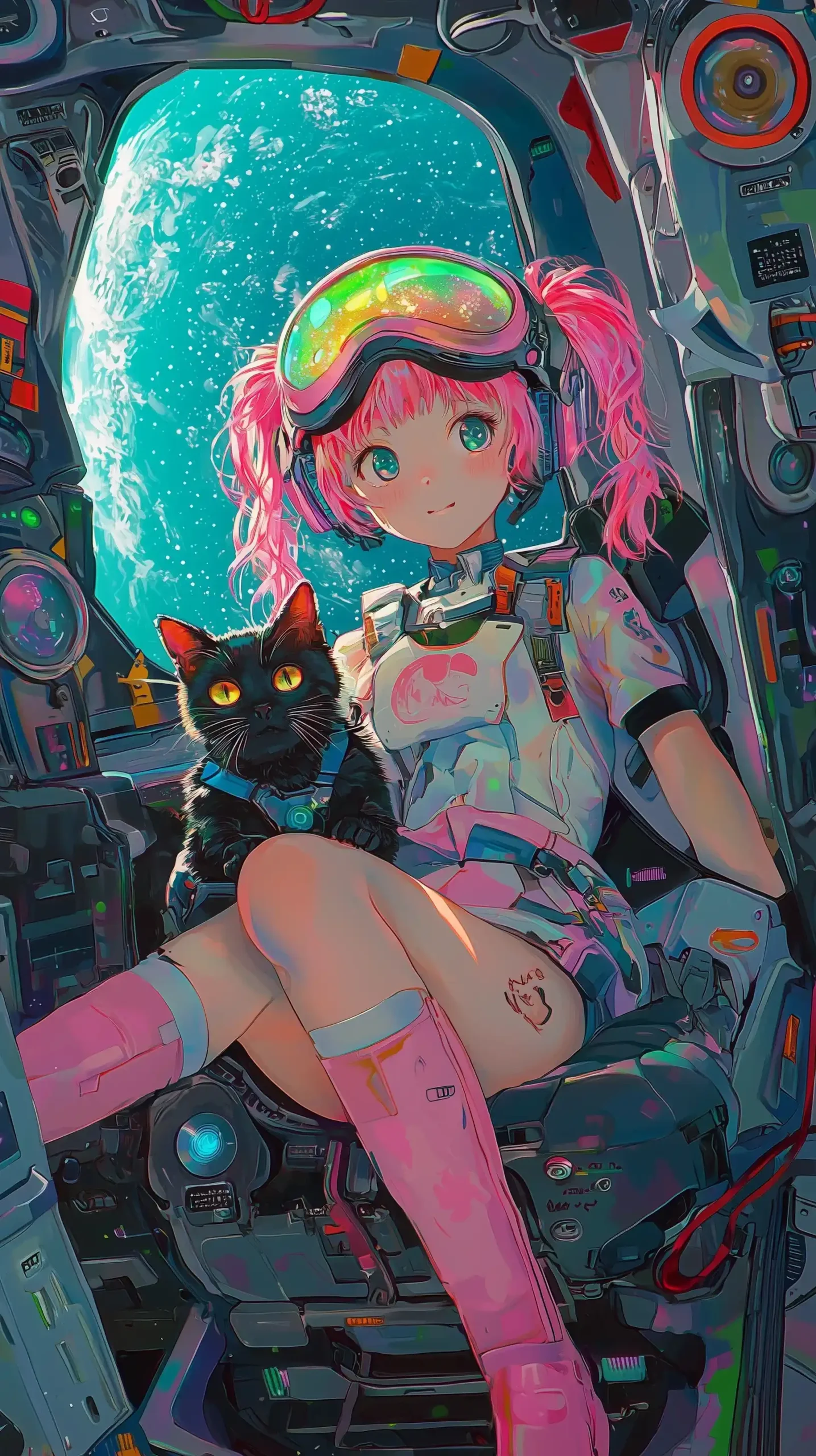 Avant-Garde Anime Journey Midjourney提示词