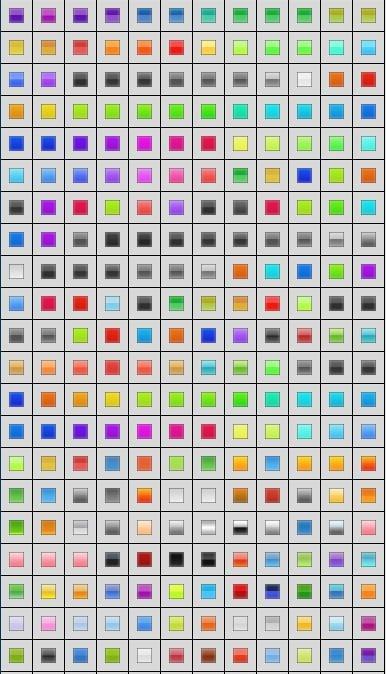 超过1200专业Photoshop的渐变样式