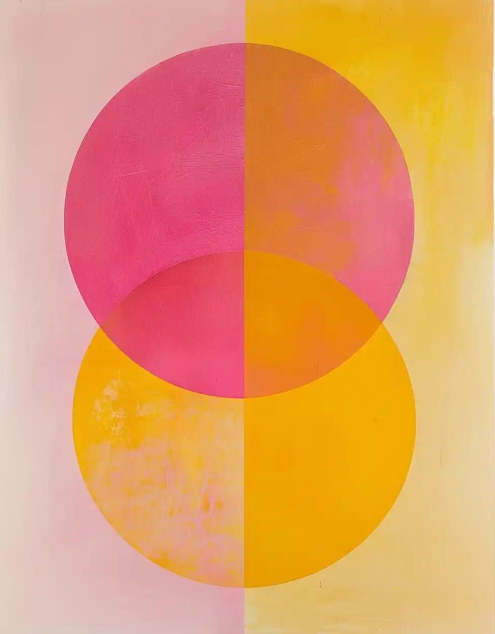 Minimalist Circle Composition Midjourney提示词