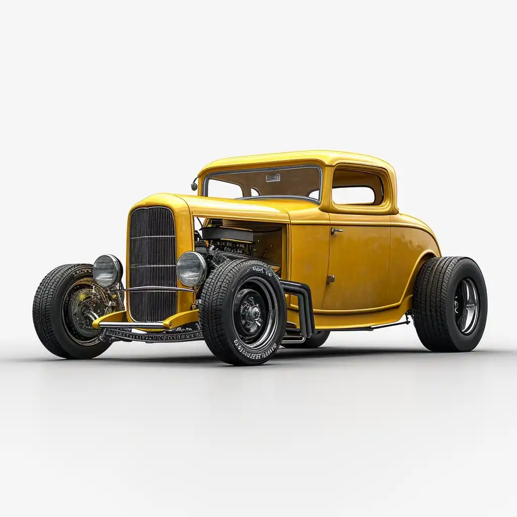 Ultra-Realistic 1932 Ford Hot Rod Midjourney提示词