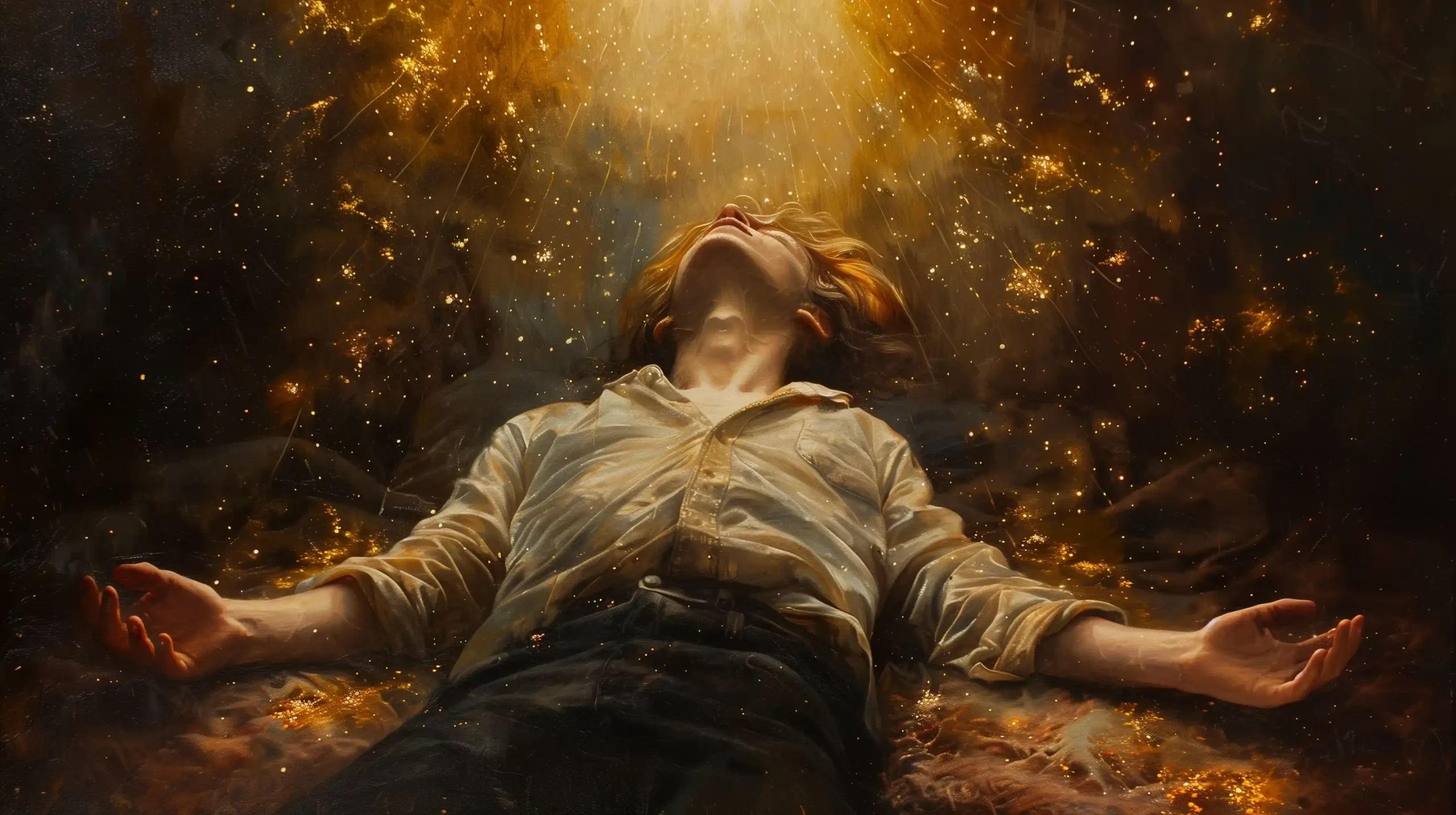 Restful Soul in God Midjourney提示词