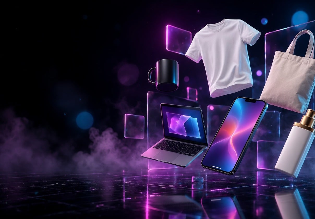10款高端可编辑3D样机合集（PSD），Premium 3D PSD Mockups — 10 Editable Mockup Collection