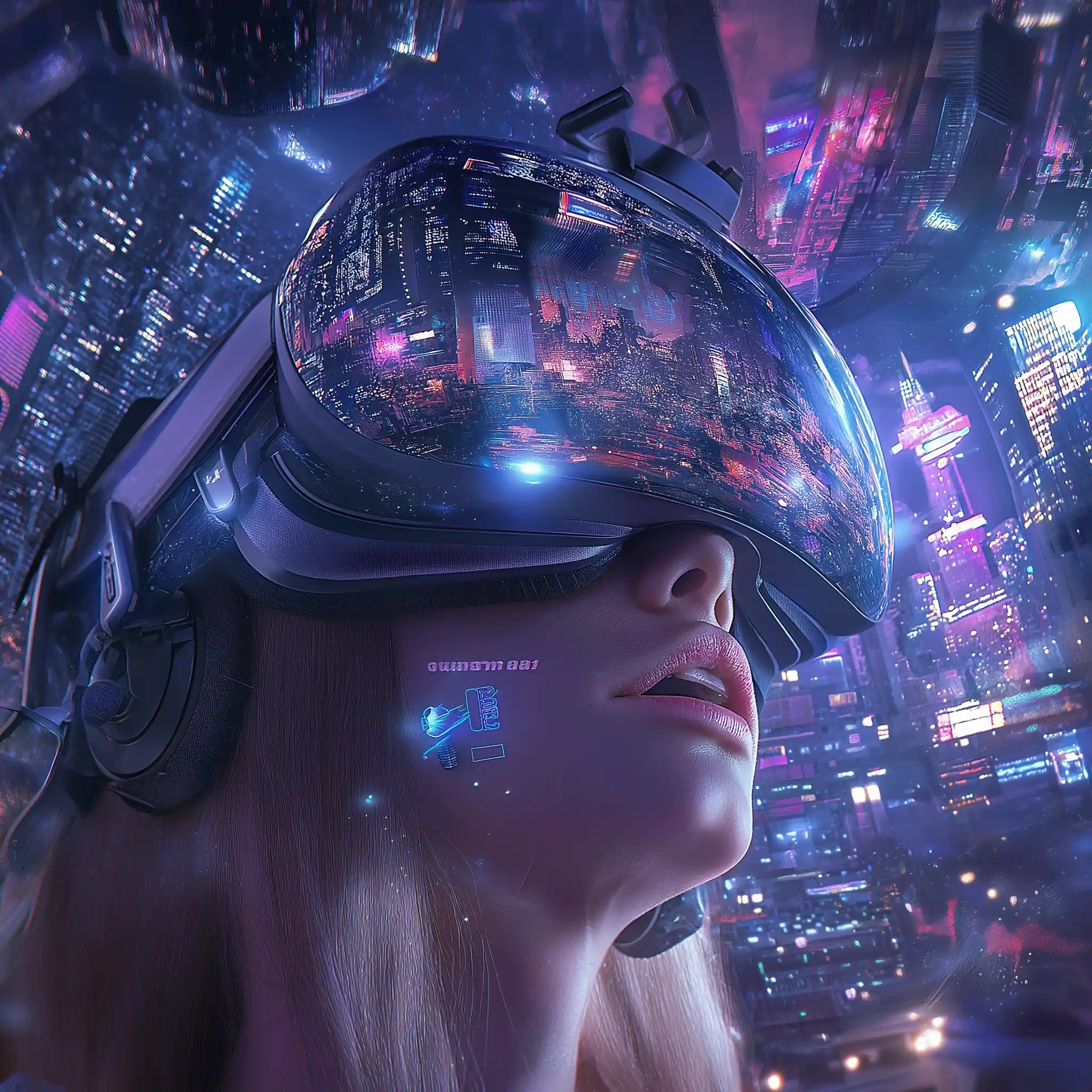 Tech Devices in VR Art Midjourney提示词