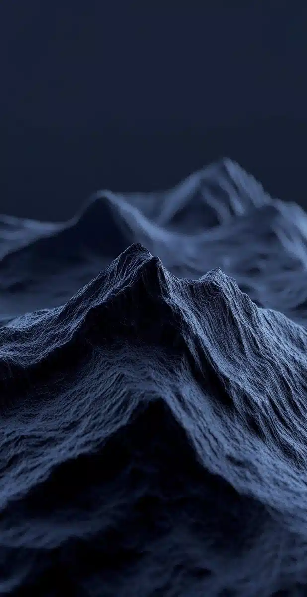 Hyperrealistic Black Mountains Midjourney提示词