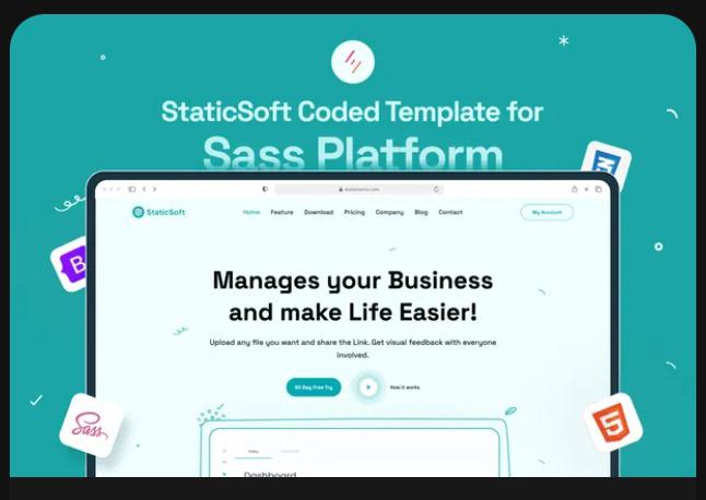 StaticSoft- StaticSoft Website Template